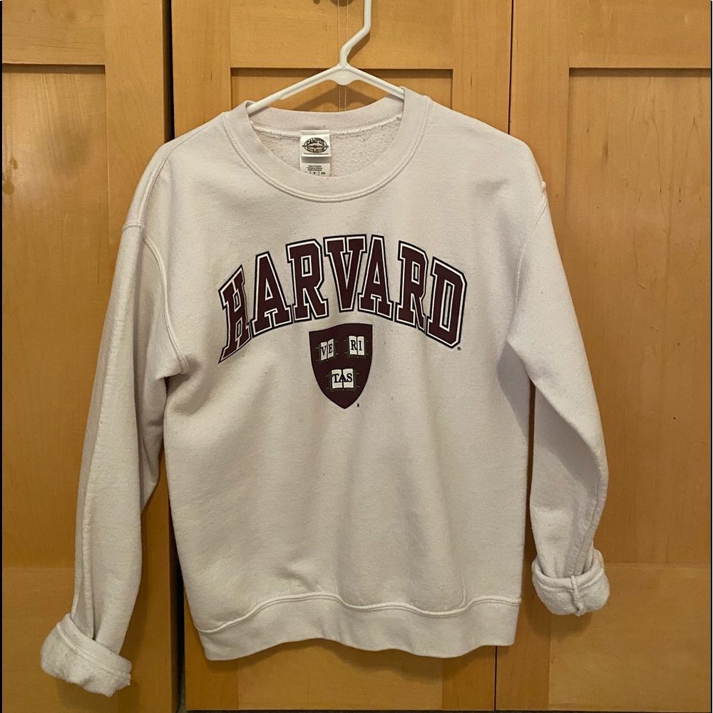 harvard college sweatshirt